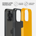 Canary Yellow - Snake Skin iPhone 15 Pro Case 6