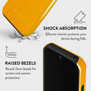 Canary Yellow - Snake Skin Google Pixel 9 Pro Case 4
