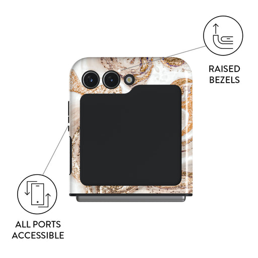 Cappuccino - Samsung Galaxy Z Flip 5 Case 9