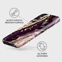 Purple Skies - Marble Samsung Galaxy A35 Case 3