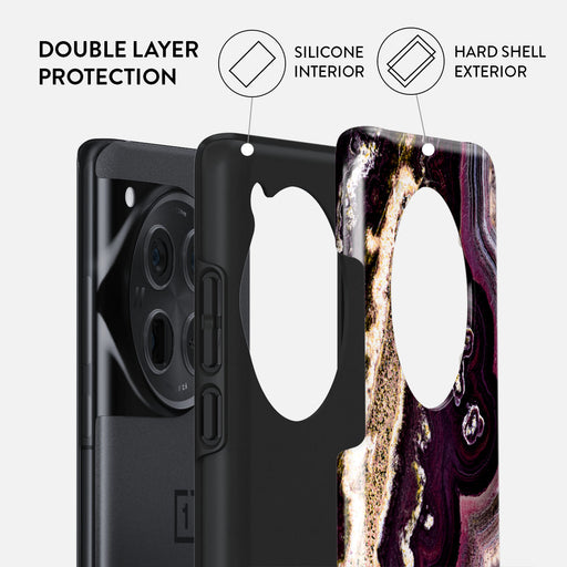 Purple Skies - Marble OnePlus 12 Case 2