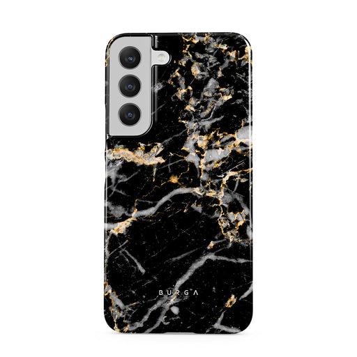Make A Wish - Gold Marble Samsung Galaxy S22 Plus Case 1