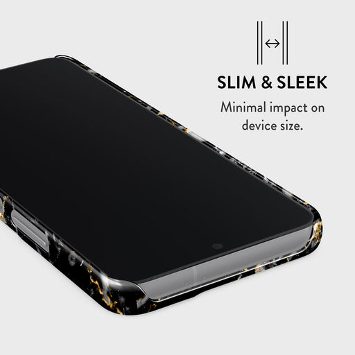 Make A Wish - Gold Marble Samsung Galaxy S22 Plus Case 4