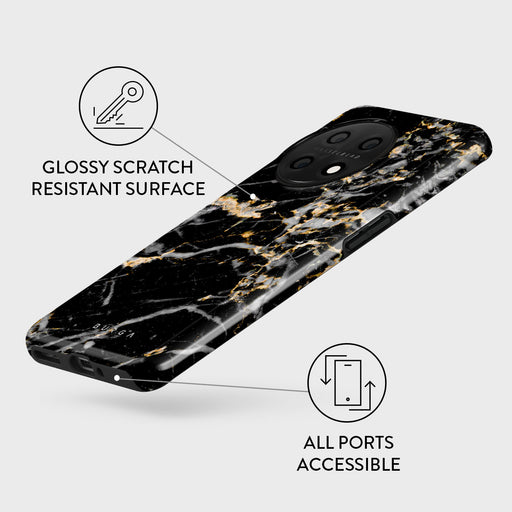 Make A Wish - Gold Marble OnePlus 11 Case 3