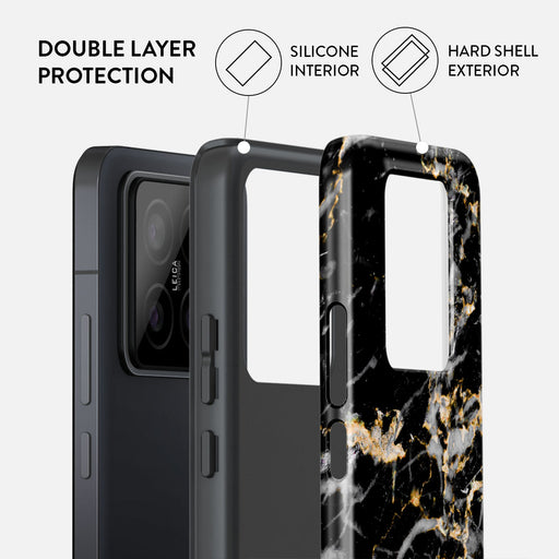 Make A Wish - Gold Marble Xiaomi 14 Case 2