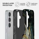 Northern Lights - Marble Samsung Galaxy S24 Plus Case 6