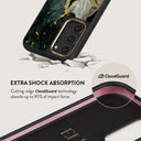 Northern Lights - Marble Samsung Galaxy S23 Case 11