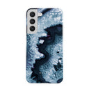 Frozen Lake - Gray Marble Samsung Galaxy S22 Plus Case 1