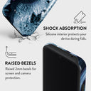 Frozen Lake - Gray Marble Samsung Galaxy A55 Case 4