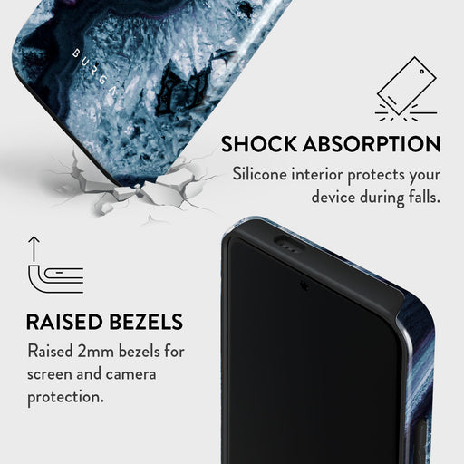 Frozen Lake - Gray Marble Xiaomi 14 Pro Case 4