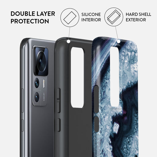 Frozen Lake - Gray Marble Xiaomi 12T Case 2