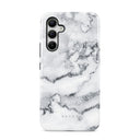 White Winter - Classy Marble Samsung Galaxy A55 Case 1