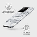White Winter - Classy Marble Xiaomi 14 Pro Case 3