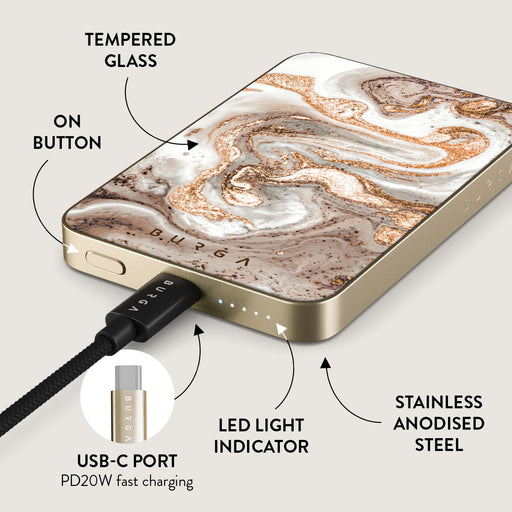 Cappuccino - Magnetic Power Bank 10