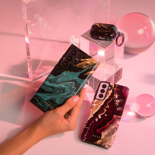 Purple Skies - Marble Samsung Galaxy A35 Case 11