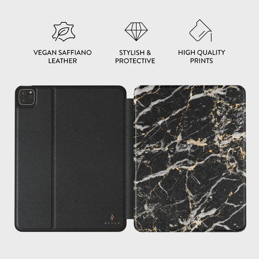 Make A Wish - Gold Marble iPad Pro 12.9 (4th/3rd Gen) Case 2