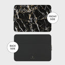 Make A Wish - Gold Marble Laptop Sleeve 5