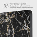 Make A Wish - Gold Marble Laptop Sleeve 6