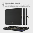 Make A Wish - Gold Marble Laptop Sleeve 9
