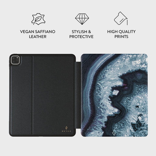 Frozen Lake - Gray Marble iPad Pro 11 (4th/3rd Gen) Case 3