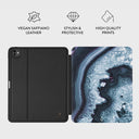 Frozen Lake - Gray Marble iPad Pro 13 (7th Gen) Case 3