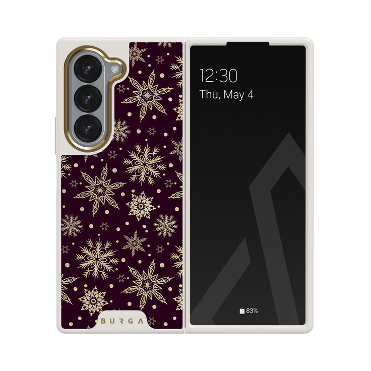 Sleeping Beauty - Snowflakes Samsung Galaxy Z Fold 6 Case