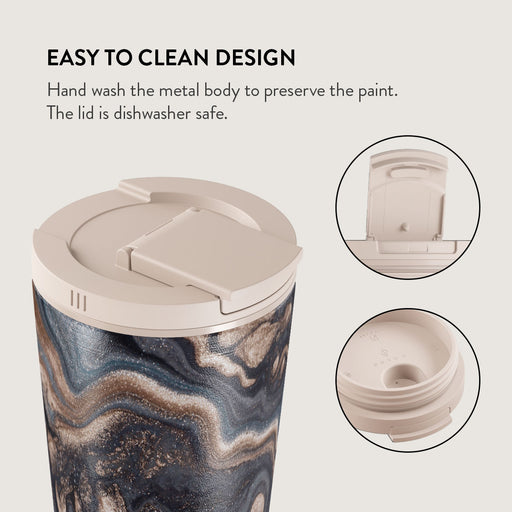 Enchanted Mirror - Marble Travel Mug 16
