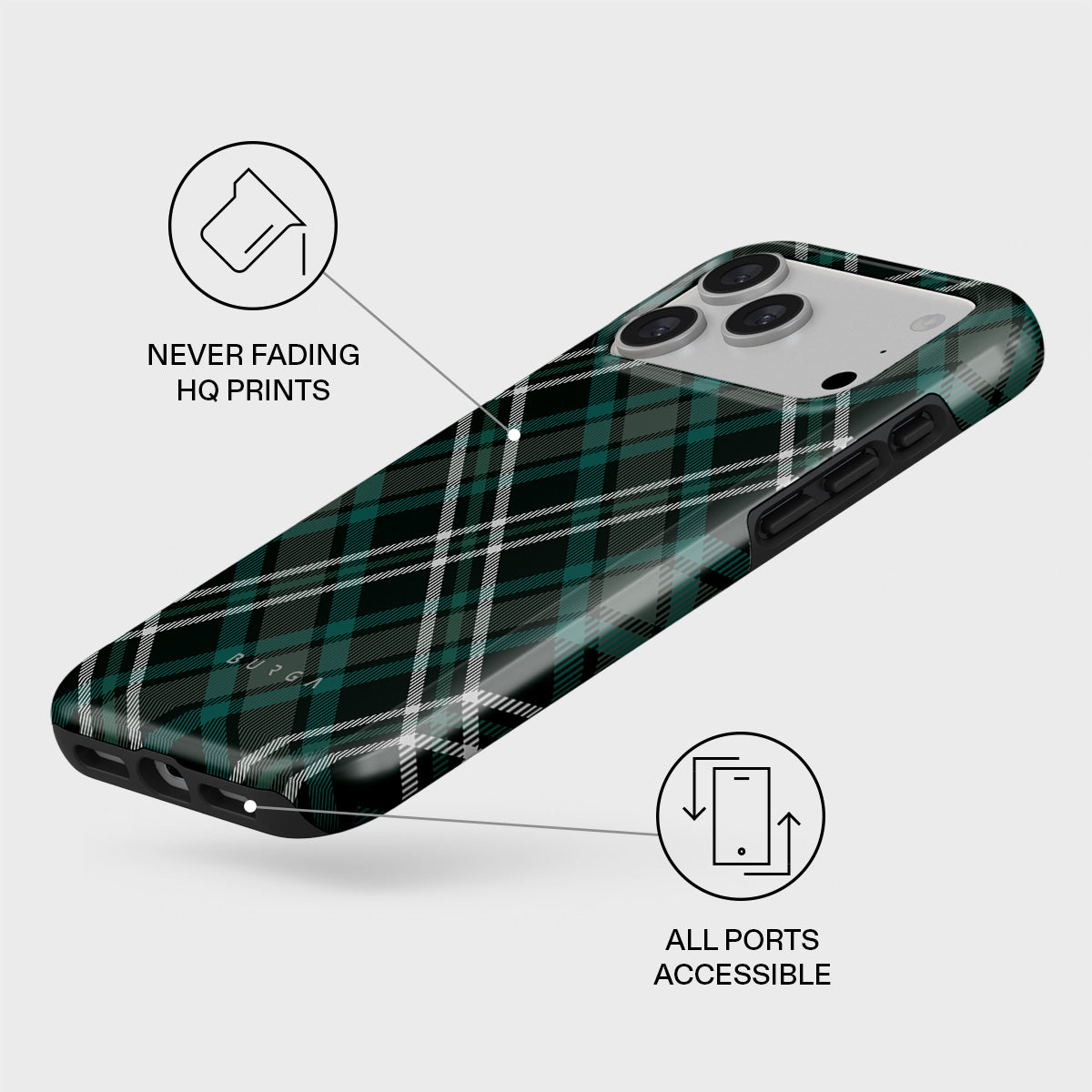 Mint Cookie - iPhone 17 Pro Max Case | BURGA