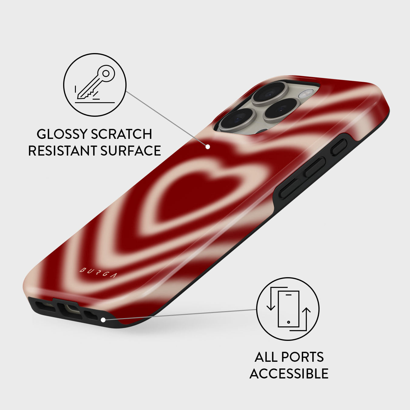BURGA Sweet Affair - iPhone 16 ケース Sweet Affair - iPhone 16 Pro Case | BURGA