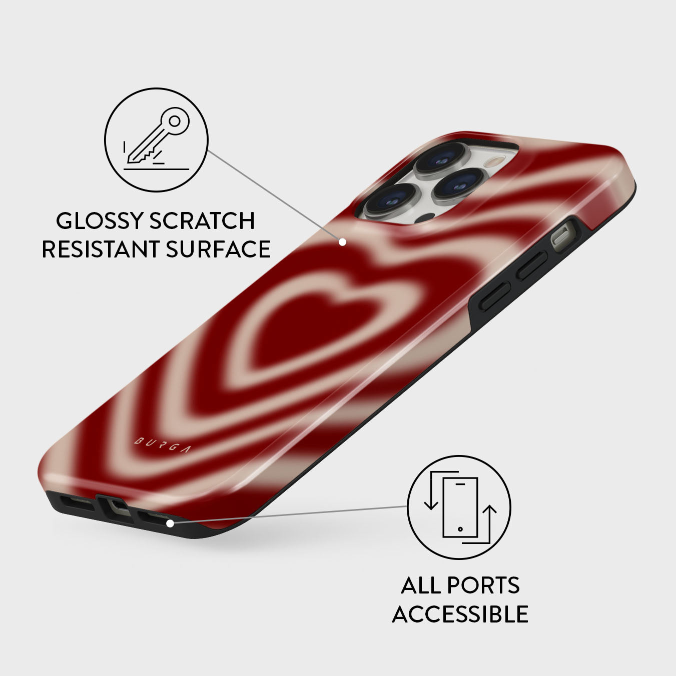 BURGA バーガ　iPhone air スマホケース　sweet affair Sweet Affair - iPhone 14 Pro Case | BURGA