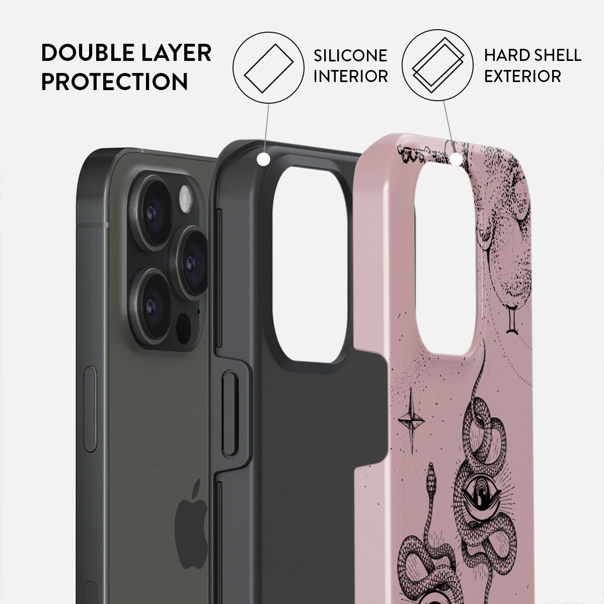 Gemini - iPhone 15 Pro Max Case