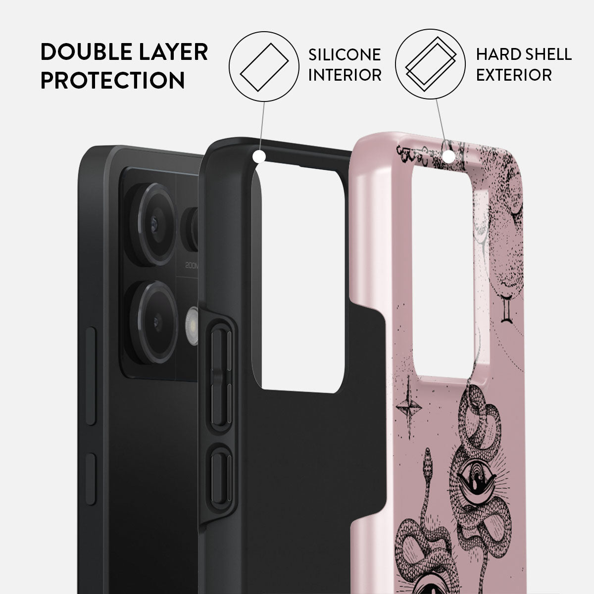 Gemini - Xiaomi Redmi Note 13 Pro 5G Case | BURGA