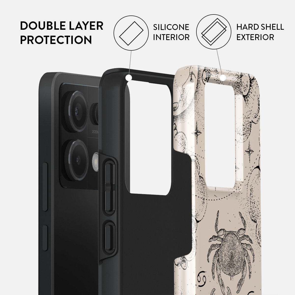 Cancer - Xiaomi Redmi Note 13 Pro 5G Case | BURGA