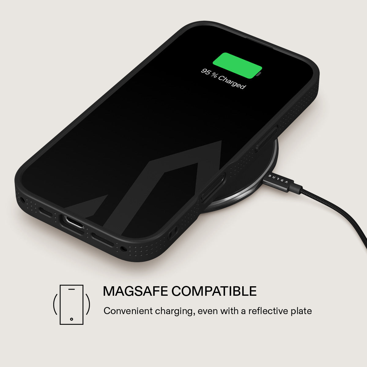 【BURGA】Elite Dark MagSafe iPhone16ケース Nightfall - iPhone 16 Case | BURGA