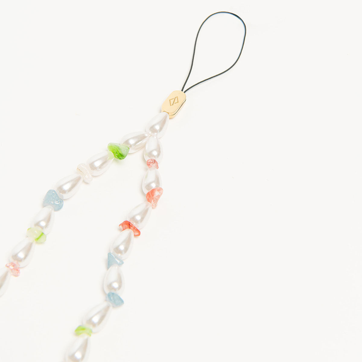 Phone Charm - Colorful Pearl Phone Strap Chain | BURGA