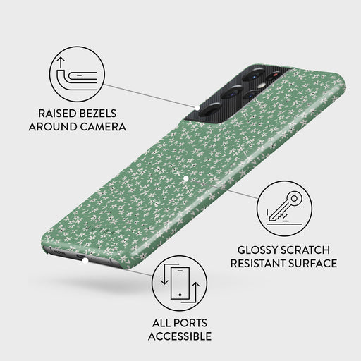 Lush Meadows - Floral Samsung Galaxy S21 Ultra Case 3