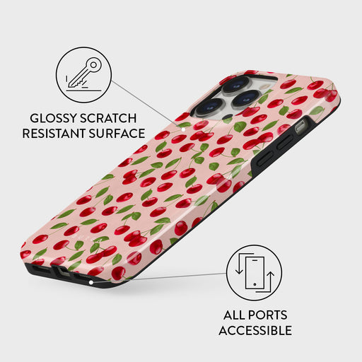 Afternoon Treat - Cherry iPhone 14 Pro Case 7