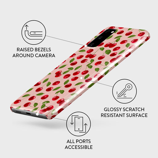 Afternoon Treat - Cherry Samsung Galaxy S20 4G / 5G Case 3