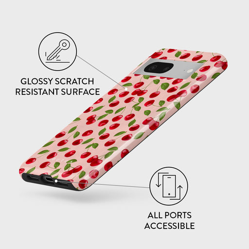 Afternoon Treat - Cherry Google Pixel 7 Case 3