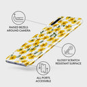 Summer Scent - Yellow Flower Samsung Galaxy A50 Case 3