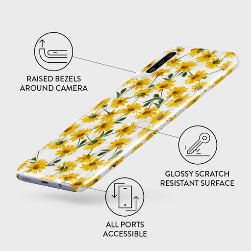 Summer Scent - Yellow Flower Samsung Galaxy A50 Case 3