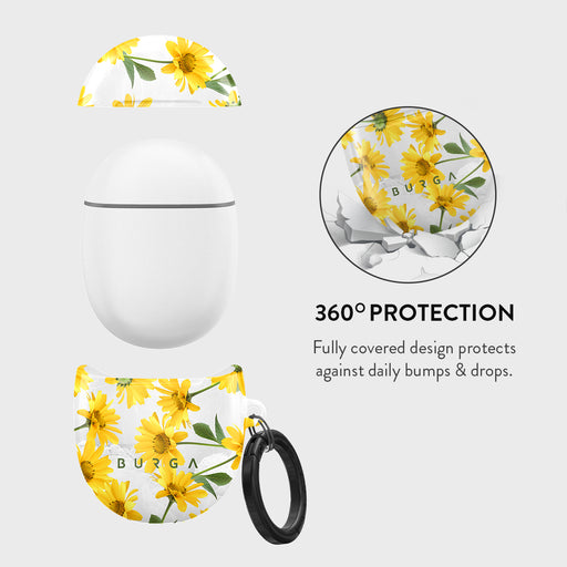 Summer Scent - Yellow Flower Google Pixel Buds A Case 2