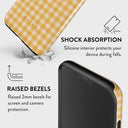 Tuscan Sun - Yellow Plaid iPhone 12 Case 8