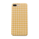Tuscan Sun - Yellow Plaid iPhone 7 Plus / 8 Plus Case 1