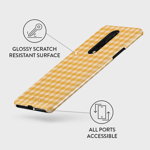 Tuscan Sun - Yellow Plaid OnePlus 8 Case 3