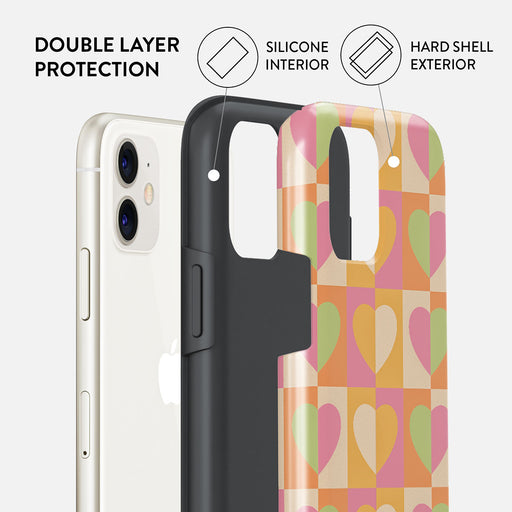 Summer Love - Heart iPhone 11 Case 6