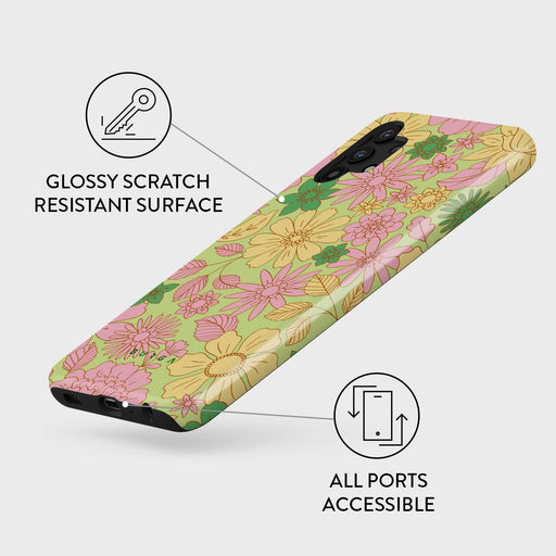 Amalfi Coast - Colorful Floral Samsung Galaxy A32 5G Case 3