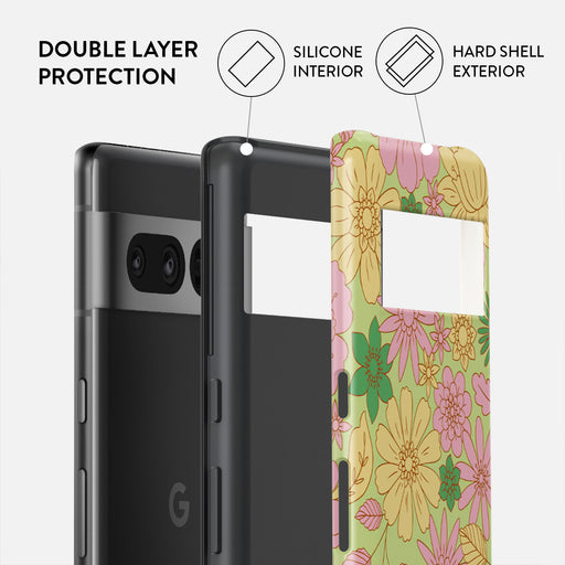 Amalfi Coast - Colorful Floral Google Pixel 7 Pro Case 2