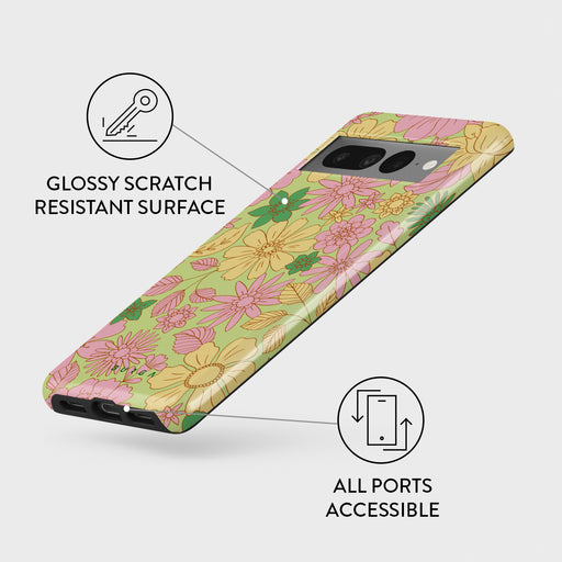 Amalfi Coast - Colorful Floral Google Pixel 7 Pro Case 3