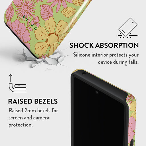 Amalfi Coast - Colorful Floral Google Pixel 7 Pro Case 4